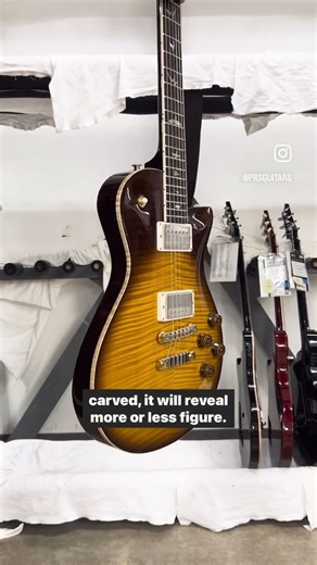 You may know we have a grading system for our maple tops, but what sets a 10-Top apart from the rest? 🍁 Luckily, Ian's here to explain what makes a piece of wood worthy of being called a PRS "10-Top." | PRS Guitars
