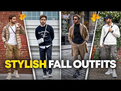 4 Easy Men's Outfits For Fall 🍃 Style Inspo Lookbook 2022