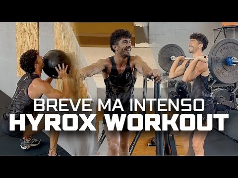HYROX Training: A COMPLETE CIRCUIT to test your body and mind