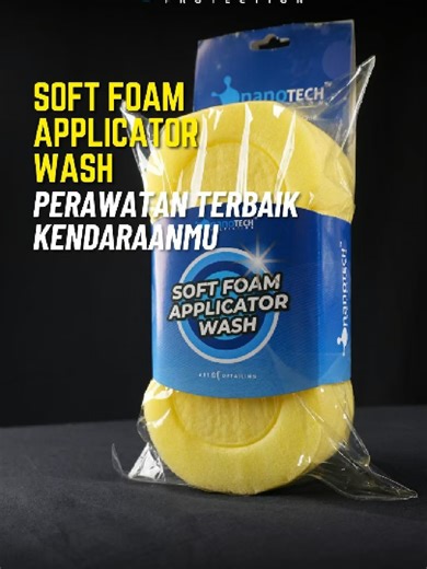 Soft Foam Applicator Wash for Vehicle Detailing