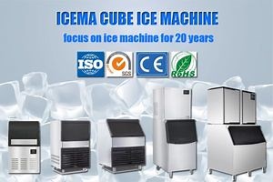 [Hot Item] Top Sales 135kh/24hours Ice Machine Commerical Cube Ice Maker Machine
