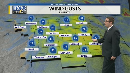 A wacky wintry weather Wednesday with dropping temperatures, blowing snow, and below zero wind chills