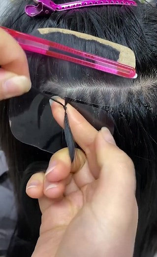 Invisible Feather Hair Extensions Tutorial