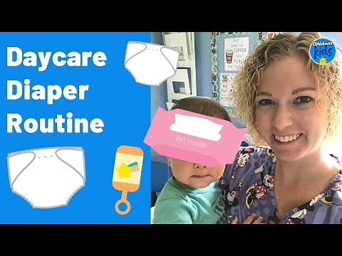 CHANGING DIAPERS AT DAYCARE