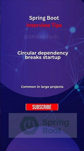 Spring Boot Circular Dependency 🚨 App Not Starting? Fix This!