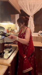 49K views · 118 reactions | Sabeena chose red angrakha this Eid ♥✨ Brand: Maria Ali ID: RCJ1623 Content Credits: @sabeena_farooq Shop the look through LINK IN BIO  | LAAM | Facebook