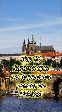 Top 10 lugares para visitar en PRAGA 🇨🇿
