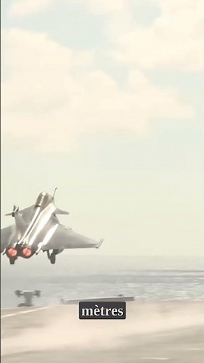 Rafale catapulted to 250 km/h in 75m: the physics of the aircraft carrier