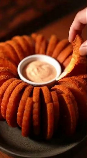 Crispy Blooming Onion Recipe | Outback Steakhouse Copycat (ASMR Cooking)