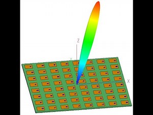 Antenna Array creation & Beam Steering in Altair Feko