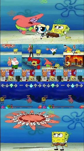 FNF Vs Patrick Star Mod All Phases - Friday Night Funkin' #spongebob #fnf #patrickstar