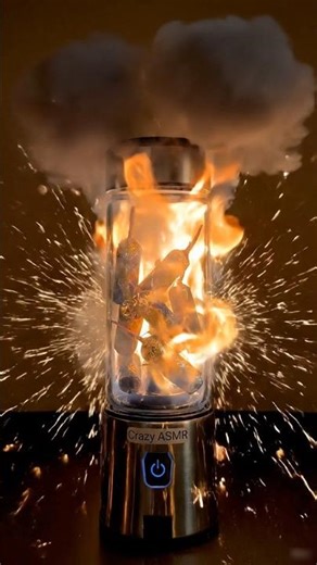 Bullet Bombs 💣 vs Mini Blender 🤯