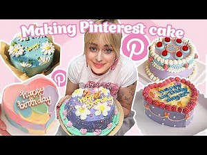 How to make a Pinterest birthday cake at home | My 20th birthday!
