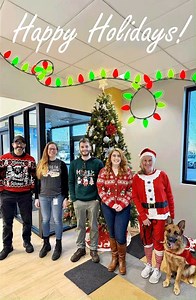 We're feeling a bit festive in the office this week. From our family to yours, have a safe and happy holiday season! | Plasser American Corporation
