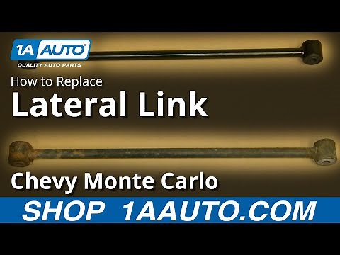 How to Replace Lateral Link 00-07 Chevy Monte Carlo