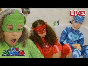 🔴 LIVE 24/7! PJ Masks in real life 🔴 | Pretend play superheroes | PJ Masks Official | #live