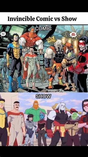That comic art detail is just on another level. #invincible #invincibleseason4