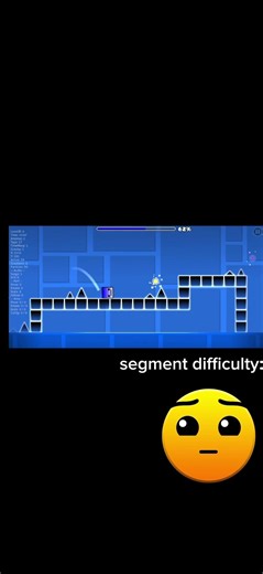 day 10 of making a gd level every day for 1 minute #geometrydash