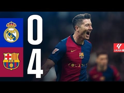 🚨 EL CLASICO 🚨 Real Madrid vs Barcelona LALIGA Highlights