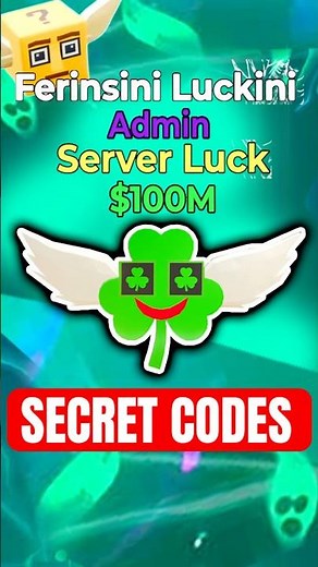 NEW *BEST* FERINSINI LUCKINI SECRET ADMIN CODES FORTNITE STEAL THE BRAINROT