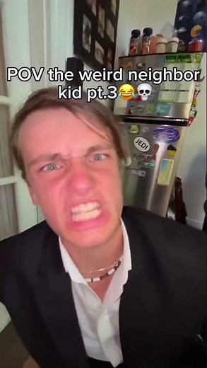 POV the weird neighbor kid 😂💀 cred: moneybagbunda