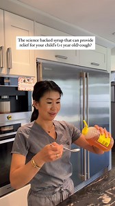 The American Academy of Pediatrica recommends honey for cough in children over 1 year of age. Honey can help relieve coughing better than not treating it at all or using some common cough medicines (diphenhydramine). It’s important to remember to not give honey to babies under 1 year old because it can be harmful (called botulism). 🍯For kids, the usual amount of honey for a cough is 2.5 to 5mL at bedtime. Have you tried honey for your child’s cough? The content that is discussed on my Facebook 