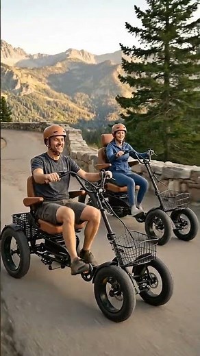 ANYterrain 4 Wheel 750w Recumbent EBike