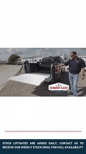  Tommy Gate G2 Series Liftgates for Pickup Trucks are Now In Stock!...