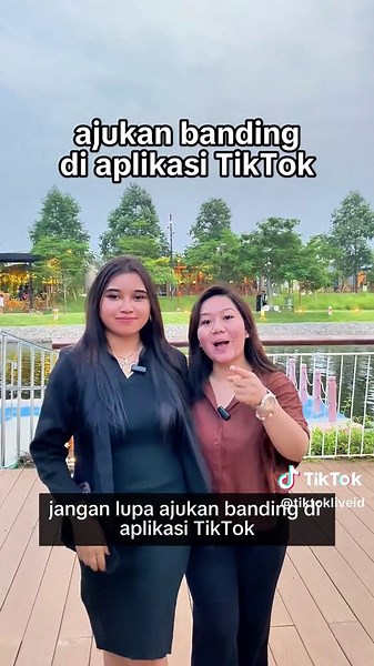 Kalau kamu merasa tidak melanggar panduan komunitas TikTok, kamu bisa coba melakukan aju banding langsung di dalam aplikasi! #tiktokliveid #LIVEAcademy