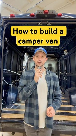 How to build a camper van…a basic understanding so you get the gist fast. #campervan