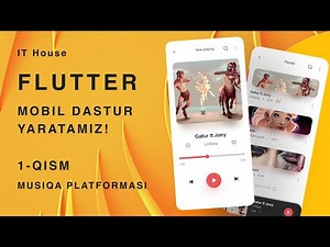 Flutter da mobil dastur yaratamiz! (UI challenges) - Muhammadshukur To'lqinov
