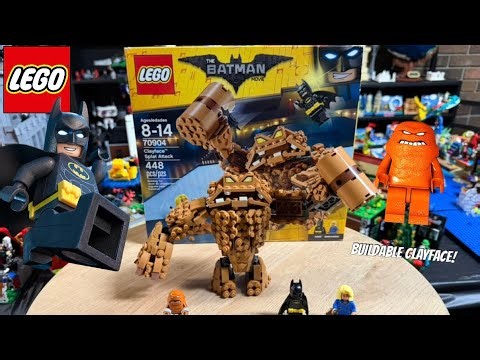 LEGO Batman Movie 70904 Clayface Splat Attack Review! (2017)