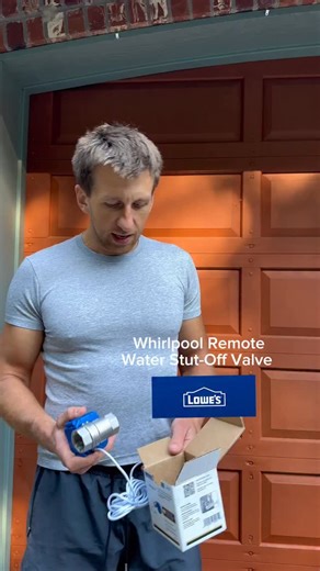 Anna | Seattle Content Creator on Instagram: "Just got the Whirlpool remote water shut-off valve 🚰✨ from @loweshomeimprovement Easy to order online from Lowes.com and it arrived at our house in just 2 days with free shipping 🙌🏻 Control your water with a tap, get alerts, and protect your home with ease🤌🏻 #AD #LowesHomeImproved #LowesFinds #LowesPartner #whirpool #affiliatelink"