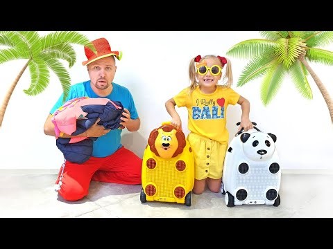 Alice and Dad Travel 🏝☀️ Compilation Video about Fun Family Trips and Summer Activities