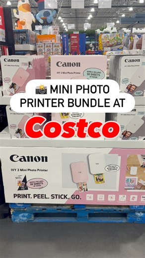 Check out this mini photo printer at Costco! Great for gifting and capturing that moment! #costco #costcodiscoveries #photography #photoprint #costcoshopping | Discovering Costco