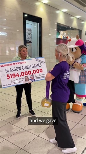 Finnie the mascot gets $200m cheque from Vic taxpayers