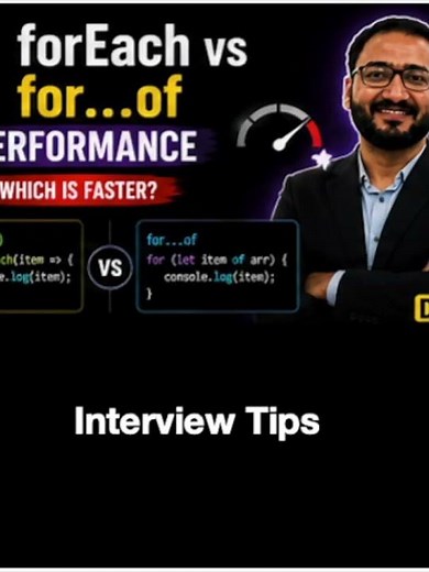 forEach vs for...of 🔥 Which Loop is Better?