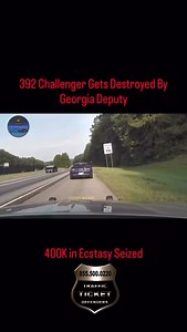 392 Challenger Gets Destroyed By Georgia Deputy During High Speed Chase | 400K in Ecstasy Seized #viral #viralvideos #policechase #atl #sheriff | Traffic ticket defenders