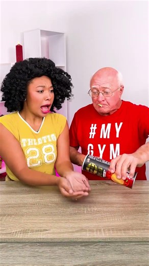 She finally outsmarted grandpa! 😂🧠 #prank #funny