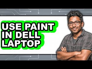 How to Use Paint in Dell Laptop (only Way)