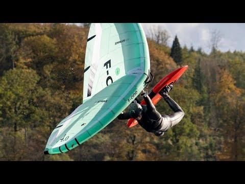 Wing foiling on the Möhnesee - Foil broken?