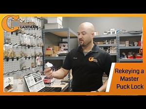 Rekeying A Master Lock Hidden Shackle Padlock