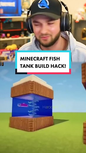 Amazing Minecraft Fish Tank Build Hack!