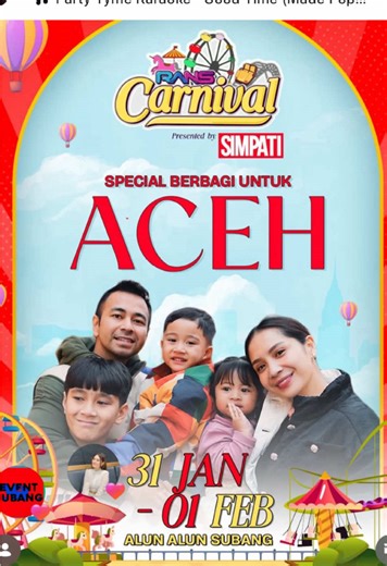 Rans Carnival Subang: Acara Seru dan Meriah