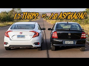 CIVIC 1.5 CVT vs. ASTRA PREPARADO!!😱🔥 ATÉ 215KM/H!!