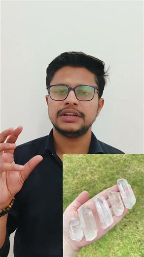 Garden Decor + Positive Energy | Clear Quartz Crystal