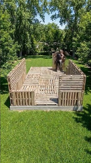 Building a Luxury Shed from Old Pallets | DIY Sustainable Backyard Office