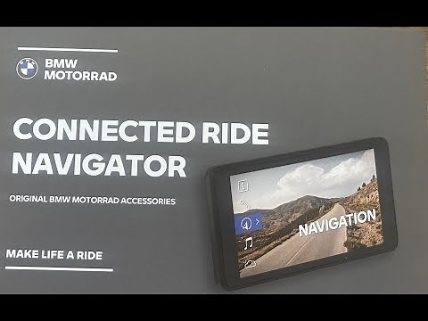 Unboxing of the BMW Connected Ride Navigator