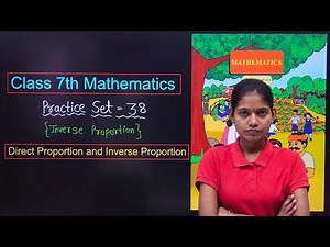 Practice Set 38 Std 7th Mathematics Chapter 9 Direct and Inverse Proportion Maharashtra Board