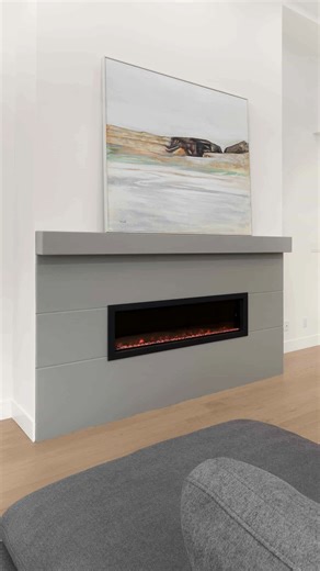 DreamCast Design + Production on Instagram: "✨ From Floor to Finished ✨ It’s kind of amazing how quickly a space can change. With the right mantel, your living room can feel completely new — often in just an afternoon. Our mantels are designed to fit beautifully, install easily, and last for years. Whether you’re tackling it yourself or bringing in a pro, the process is straightforward and stress-free. Bringing a fireplace home shouldn’t feel complicated — and with DreamCast, it isn’t. ⋯⋯⋯⋯⋯⋯⋯⋯⋯